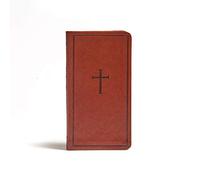 Holy Bible: Christian Standard Bible, Single-column New Testament, Brown Leathertouch