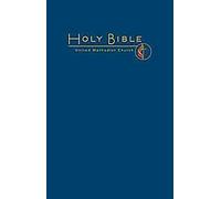Holy Bible: Common English Bible, Navy, Pew, UMC Emblem