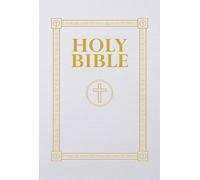 Holy Bible: Douay-Rheims Version, White, First Communion, Gift