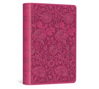 Holy Bible: English Standard Version, Berry, Trutone, Floral Design, Vest Pocket New Testament With Psalms and Proverbs
