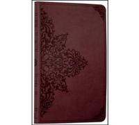 Holy Bible English Standard Version ESV Anglicised Chestnut Ornamental Thinline edition by Collins Anglicised ESV Bibles Paperback Book