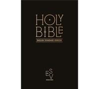 Holy Bible English Standard Version ESV Anglicised Pew Bible Black Colour by Collins Anglicised ESV Bibles Hardcover Book Inconnu (Auteur)