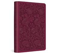 Holy Bible: English Standard Version Value Bible Trutone, Raspberry, Floral Design