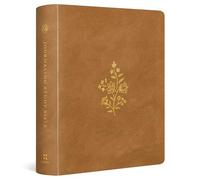 Holy Bible: Esv Journaling Study Bible Trutone over Board, Nubuck Caramel