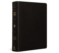 Holy Bible: Esv Single Column Journaling Bible, Buffalo Leather, Deep Brown