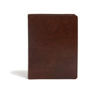 Holy Bible: King James Version, Study Bible, Full-color, Brown, Bonded Leather