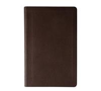 Holy Bible: Legacy Standard Bible, Brown Faux Leather, 2 Column Verse-By-Verse