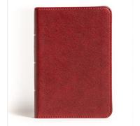 Holy Bible: Nasb Reference Bible, Burgundy Leathertouch