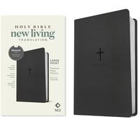 Holy Bible: New Living Translation, Black Cross, Premium Value Thinline, Filament-enabled Edition