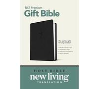 Holy Bible: New Living Translation, Black Leatherlike, Premium Gift Bible