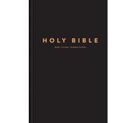 Holy Bible: New Living Translation, Black, Pew, Large Print