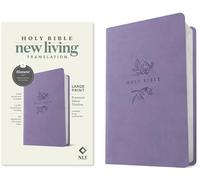 Holy Bible: New Living Translation, Lavender Song, Leatherlike, Large Print, Thinline, Life Application Life Topics Index