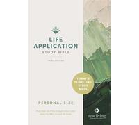 Holy Bible: New Living Translation, Life Application Study, Personal Size, Red Letter