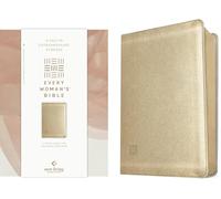 Holy Bible: New Living Translation, Soft Gold, Leatherlike, Every Woman's Bible, Filament-Enabled Edition, 2 Ribbon Markers, Words of Jesus in Red, With Maps