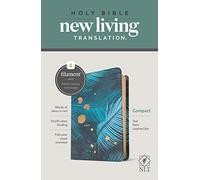 Holy Bible: New Living Translation, Teal Palm, Leatherlike, Filament Enabled Edition, Red Letter