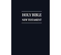 Holy Bible. New Testament. With a space on each page to write personal notes and reflections