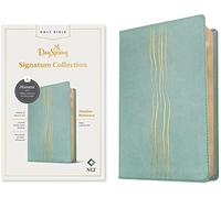 Holy Bible: Nlt Thinline Reference Bible, Filament Enabled Edition Red Letter, Leatherlike, Sage