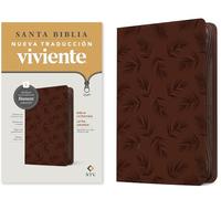 Holy Bible: Nueva Traduccion Viviente, Palmera Café, Sentipiel, De Zíper Con Filament, Ultrafina, Roja/ Ntv Thinline Zipper Bible, Leatherlike, Filament Enabled, Brown Palm, Red Letter
