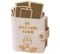 Holy Card Wallet Portable Carrying Case with 20 Sleeves Cover Protection
