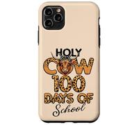 Holy Cow 100 Days of School Leopard 100e Day Kids Women Coque pour iPhone 11 Pro Max