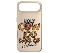 Holy Cow 100 Days of School Leopard 100e Day Kids Women Coque pour iPhone Air