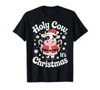 Holy Cow It's Christmas Candy Canne Fun T-Shirt