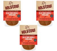 Holy Cow! Sauces curry, sauces curry Delhi Tikka Masala 250 g (Lot de 3)