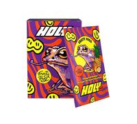 HOLY Energy Booster coffret découverte 10 ‘Fruity Frog’ goût mangue, fruit de la passion & ananas en poudre | 10 portions avec NewCaff & extrait de thé vert - végan
