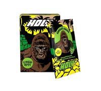 HOLY Energy Booster coffret découverte 10 ‘Gorillas Grape’ goût raisin vert en poudre | 10 portions avec NewCaff & extrait de thé vert - végan
