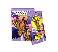HOLY Energy Booster coffret découverte 10 ‘Grapefruit Giraffe’ goût pamplemousse en poudre | 10 portions avec NewCaff & extrait de thé vert - végan