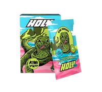 HOLY Energy Booster coffret découverte 10 ‘Kiwi Komodo’ goût kiwi en poudre | 10 portions avec NewCaff & extrait de thé vert - végan