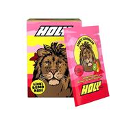 HOLY Energy Booster coffret découverte 10 ‘Lion's Lemonade’ goût mangue & kiwi en poudre | 10 portions avec NewCaff & extrait de thé vert - végan