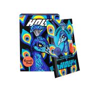HOLY Energy Booster coffret découverte 10 ‘Peacock's Punch’ goût ananas, citron vert et noix de coco en poudre | 10 portions avec NewCaff & extrait de thé vert - végan