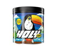 HOLY Energy Booster de jeu « Thai Lime Toucan » avec poudre au goût citron thaï | 50 portions avec NewCaff & extrait de thé vert | Booster de concentration - Boisson de concentration | Végétalien avec