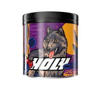 HOLY Energy Booster de jeu « Wildberry Wolf » avec poudre au goût de mûre, myrtille et cassis, 50 portions d'extrait de NewCaff et de thé vert, boisson concentrée, végétalien avec arômes 100%