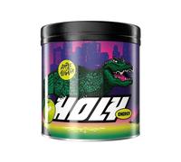 HOLY Energy Gaming Booster 'Apple Alligator' avec goût de pomme acidulé en poudre| 50 portions avec NewCaff & extrait de thé vert | Focus Drink | Vegan avec arômes de fruits 100% naturels