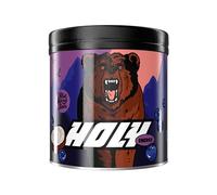 HOLY Energy Gaming Booster 'Blueberry Bear' avec goût myrtille & coco en poudre| 50 portions avec NewCaff & extrait de thé vert | Focus Drink | Vegan avec arômes de fruits 100% naturels