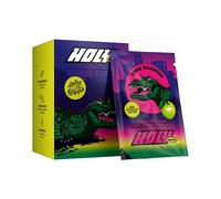 HOLY Energy Gaming Booster Boîte de 10 échantillons “Apple Alligator” avec goût de pomme acidulée | 10 portions avec NewCaff & extrait de thé vert | Focus Drink | Vegan avec arômes de fruits naturels