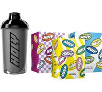 Holy Energy HOLY Kit de démarrage Deluxe - HOLY Iced Tea & HOLY Hydration - 42 portions en 21 saveurs fruitées - Végétalien, sans sucre avec des arômes de fruits 100% naturels