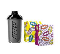 Holy Energy HOLY Kit de démarrage Duo | & HOLY Iced Tea | 28 portions en 14 saveurs fruitées | Végétalien sans sucre avec arômes de fruits 100% naturels | NewCaff, antioxydants et superaliments