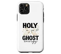 Holy Ghost Energy Cute Halo Ghosts Christian Halloween Coque pour iPhone 11 Pro