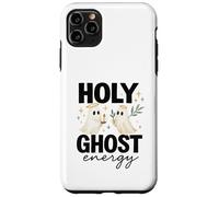 Holy Ghost Energy Cute Halo Ghosts Christian Halloween Coque pour iPhone 11 Pro Max