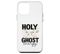 Holy Ghost Energy Cute Halo Ghosts Christian Halloween Coque pour iPhone 12 Mini