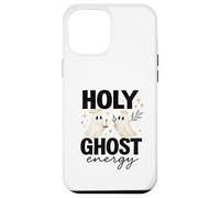 Holy Ghost Energy Cute Halo Ghosts Christian Halloween Coque pour iPhone 12 Pro Max