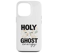 Holy Ghost Energy Cute Halo Ghosts Christian Halloween Coque pour iPhone 13 Pro