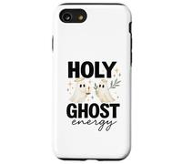 Holy Ghost Energy Cute Halo Ghosts Christian Halloween Coque pour iPhone SE (2020) / 7/8