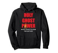 Holy Ghost Power Fire Baptisés Pentecôtistes Cadeaux chrétiens Sweat à Capuche