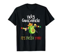 Holy Guacamole Its Mexican Fiesta Time Cinco de Mayo Party T-Shirt