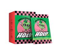 HOLY Iced Tea Lot de 10 boîtes de dégustation « Apple x Green Tea » avec poudre goût pomme | 10 portions d'antioxydants et de superaliments | Thé glacé sans sucre | Végétalien avec arômes de fruits