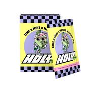 HOLY Iced Tea Lot de 10 boîtes de dégustation « Lime x Matcha x Mint » avec poudre aromatisée au citron vert | 10 portions avec antioxydants et superaliments | Thé glacé sans sucre | Végétalien avec